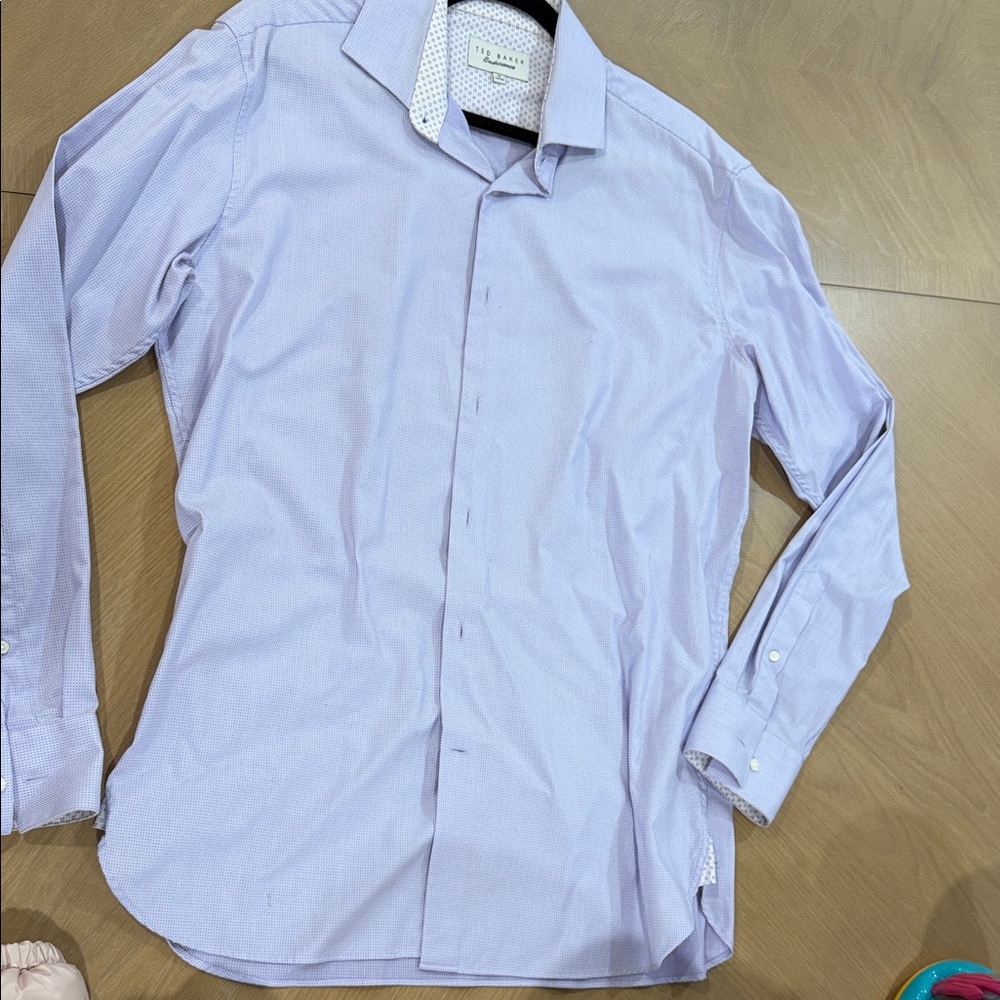Ted Baker men’s Light Purple Dress Shirt